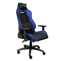 Scaun gaming trust gxt 714b ruya comfortable, roti, ridicare pe gaz clasa 4, adjustabil pe inaltime, material plastic + pu leather, greutate maxima suportata 150 kg, negru/albastru,  Scaune gaming | electropc.ro