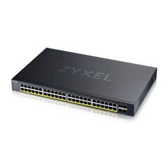 Zyxel xgs1935-52hp, 52 port lite-l3 smart managed poe switch, 48x gigabit poe and 4x 10g sfp+, hybrid mode, standalone or nebulaflex cloud, 375 watt poe,  Switch-uri | electropc.ro
