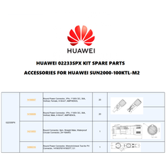Accessories for huawei sun2000-100ktl-m2,  Invertoare solare trifazate | electropc.ro