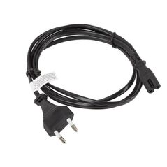 Cablu alimentare cee 7/16  iec 320 c7 euro (radio) 1,8 m negru,  Cabluri periferice | electropc.ro