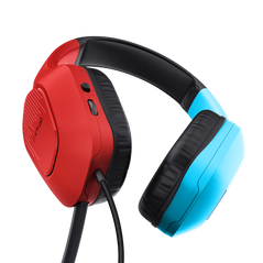 Casti cu fir gxt 416s zirox nintendo switch, cu microfon, interfata 3.5mm, frecventa raspuns 20 hz - 20.000 hz, sensibilitate 90 db, multicolor,  Casti audio | electropc.ro