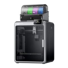 Creality k2 pro combo fdm 3d printer, include un sistem cfs multi- filament, suporta maxim 4 x cfs - 16 culori, tehnologie: fdm, volum printare: 300 x 300 x 300mm, dimensiuni produs: 445 × 477 × 573 mm, 23.7kg, viteza printare: 600 mm/s, accelerare: 20.00,  Imprimante 3D | electropc.ro