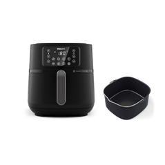 Friteuza cu aer cald philips hd9285/93 seria 5000 xxl conectat, 16 in 1 functii de gatit, 7.2 l (1.4 kg), tehnologie rapid air, conectat la aplicatia homeid, controlul timpului: pana la 60 de minute,  Friteuze | electropc.ro
