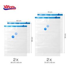 Set 4 saci pentru vidare,  Accesorii | electropc.ro