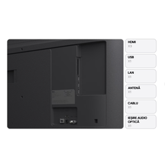 Televizor lg led 43ua74003lb, 108 cm, smart, 4k ultra hd, clasa g (model 2025),  Televizoare | electropc.ro