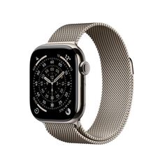 Apple watch series 11 gps + cellular 42mm natural titanium case with natural milanese loop,  SmartWatch-uri | electropc.ro