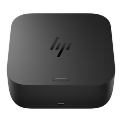 Hp usb-c dock g6 100w, porturi: 2x usb type-c (data & 15w usb power delivery)/ 1x usb type-a 10gbs/ 2x usb type-a 5gbs/ 2x displayport 1.4/ 1x rj-45/ 1x hdmi 2.1, dimensiuni: 12.1 x 12.1 x 5.1 cm, greutate: 0.68kg, 3yw,  Docking stations | electropc.ro