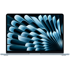 Macbook air 13.6" retina/apple m4 (cpu 10-core, gpu 10-core, neuralengine 16-core)/32gb/2tb - sky blue - ro kb (2025) 70w usb-c  (cto from  mc6v4ro/a),  Laptopuri | electropc.ro
