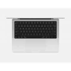 Macbook pro 14.2"/apple m5 (cpu 10-core, gpu 10-core, neural engine 16- core)/24gb/1tb - silver -us english kb kb (no adapter) - 2025 (cto from mde64ro/a),  Laptopuri | electropc.ro