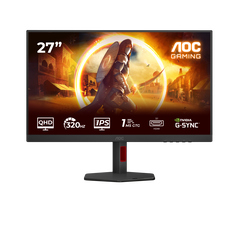 Monitor aoc 27" q27g4sru, diagonal (inch): 27, diagonal (cm): 68, aspect ratio: 16:9, panel: fast ips, resolution: 2560x1440, refresh rate: 320hz, response time gtg: 1ms, response time mprt: 0.3ms, brightness (max): 450 cd/m², contrast (static) : 1000:1, ,  Monitoare LED | electropc.ro
