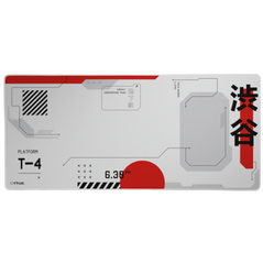 Mousepad trust gxt 759 xxl, suprafata moale, dimensiuni 900 x 400 x 3mm, rosu/alb,  Mousepad | electropc.ro