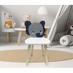 Scaun copii, mdf,design elefant, u-grow,  Mobilier camera copii | electropc.ro