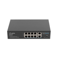 Switch  8x 100 mb poe+ / 2x 1 gb, fara management, rack 10"/19", gigabit ethernet, 120w,  Switch-uri | electropc.ro