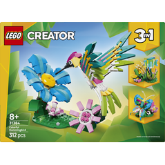 Animale salbatice: colibri colorat  lego31384,  Seturi de constructie | electropc.ro