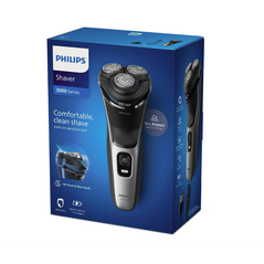Aparat de ras electric, philips, seria 3000 s3143/00, argintiu/negru,  Aparate de tuns | electropc.ro