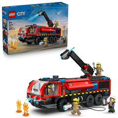 Autospeciala de pompieri la aeroport lego60499,  Seturi de constructie | electropc.ro