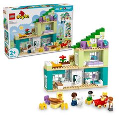 Casa moderna de familie 3in1, cu figurine lego10470,  Seturi de constructie | electropc.ro