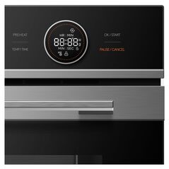 Cuptor incorporabil heinner hbo-m7210gcdrc-gix, multifunctional, clasa energetica a+, capacitate 72 l, timer digital, display touch,  autocuratare catalitica, 10 functii, functie pizza, gatire asistata de ventilatie, grill, functie dezghetare, lumina cupt,  Incorporabile | electropc.ro