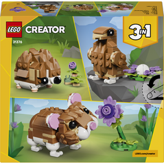 Hamster adorabil cu o floare  lego31376,  Seturi de constructie | electropc.ro
