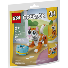 Pisica portocalie  lego30714,  Seturi de constructie | electropc.ro