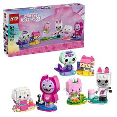 Prietenele pisicute din caramizi ale lui gabby  lego11215,  Seturi de constructie | electropc.ro