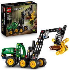 Utilaj de taiat si stivuit copaci john deere lego42218,  Seturi de constructie | electropc.ro