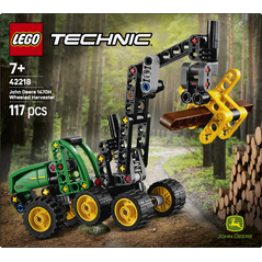 Utilaj de taiat si stivuit copaci john deere lego42218,  Seturi de constructie | electropc.ro