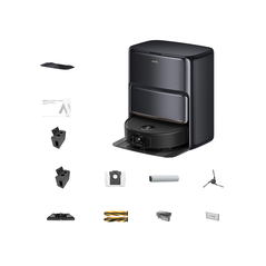 Aspirator robot cu mop mova z60 ultra roller complete rlz83ce-1wh, 28.000 pa, 6.400mah, 210 min, hydroforce, statie colectare inteligenta,negru,  Aspiratoare | electropc.ro
