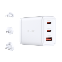 D-link dcp-651. charger type: indoor, power source type: ac, charger compatibility: universal. input voltage: 90 - 264 v. usb type-c  ports quantity: 2, fast charging, power protection features: over current, over voltage, overcharge, overheating, surge p,  Incarcatoare telefoane | electropc.ro