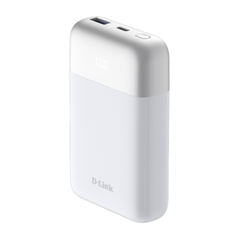 D-link dpp-101. battery capacity: 10000 mah. usb type-a output ports: 1, usb type-c ports quantity: 1. product colour: white,  Baterii portabile | electropc.ro