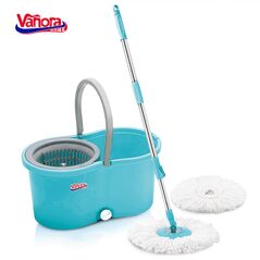 Set curatenie cu mop rotativ, clean360, albastru,  Maturi & Mopuri & Galeti | electropc.ro
