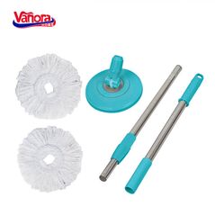 Set curatenie cu mop rotativ, clean360, albastru,  Maturi & Mopuri & Galeti | electropc.ro