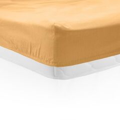 Cearceaf pat cu elastic 90x200 cm galben pal,  Cearceafuri de pat | electropc.ro