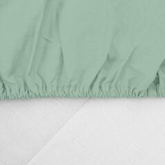 Cearceaf pat cu elastic 90x200 cm verde,  Cearceafuri de pat | electropc.ro