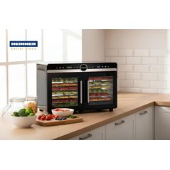Deshidrator fructe si legume heinner dualdry elite hfd-kddb1400bkss,  Deshidratoare | electropc.ro