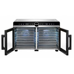Deshidrator fructe si legume heinner dualdry elite hfd-kddb1400bkss,  Deshidratoare | electropc.ro