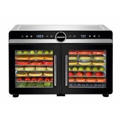 Deshidrator fructe si legume heinner dualdry elite hfd-kddb1400bkss,  Deshidratoare | electropc.ro