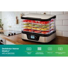 Deshidrator fructe si legume heinner elitedry hfd-k380dss,  Deshidratoare | electropc.ro