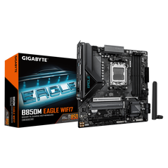 Gigabyte b850m eagle wifi7. processor manufacturer: amd, processor socket: socket am5, compatible processor series: amd ryzen 7000 series, amd ryzen 8000 series, amd ryzen 9000 series. supported memory types: ddr5-sdram, maximum internal memory: 256 gb, m,  Placi de baza | electropc.ro