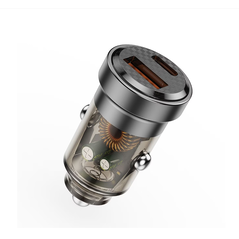 Incarcator auto lemontti putere iesire 45w, dual port pd type-c + usb qc, incput: dc 12-24v, usb output(45w), 5v/3a,4.5v/5a,5v/4.5a,9v/3a,12v/3a(15v/3a,20v/2.25a), type c output(45w)：5v/3a,4.5v/5a,5v/4.5a,9v/3a,12v/3a,15v/3a,20v/2.25a,  Incarcatoare telefoane | electropc.ro