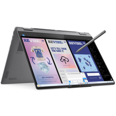 Laptop lenovo yoga 7 2-in-1 16ill10, 16" 2.8k wqxga+ (2880x1800) oled 1100nits (peak) / 500nits (typical) glossy / anti-fingerprint, 100% dci-p3, 120hz, dolby vision®, tÜv low blue light, displayhdr™ true black 1000, glass, touch, intel® core ultra 7 258v,  Laptopuri | electropc.ro