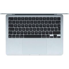 Macbook air 13.6" retina/apple m5 (cpu 10-core, gpu 10-core, neuralengine16-core)/24gb/512gb - sky blue - us english kb (no adapter)  - 2026 (cto from mdhh4ro/a),  Laptopuri | electropc.ro