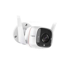 Outdoor security wi-fi camera, 2-pack spec: 2k (2304x1296), 2.4 ghz, 2t2r, 2 × external antennas, 1 × ethernet port feature: smart ai detection and notifications (motion, people), sound and light alarm, remote control, two-way audio, voice control (works ,  Camere supraveghere IP | electropc.ro