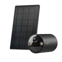 Solar-powered security camera kit 1 × tapo c411, 1 × tapo a201 spec:1080p (1920*1080), 2.4 ghz, solar panel (5.2v, 2.5w) feature: non-stop power, flexible solar installation, smart detection and notifications (motion, people), color night vision, sound an,  Camere supraveghere IP | electropc.ro