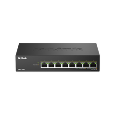 Switch dlink dms-108p, 8 porturi, poe, 8 x rj-45, auto mdi/mdix adjustment for all ports, viteza de transfer lan 2.5 gbps, capacitate 40 gbps,  Switch-uri | electropc.ro