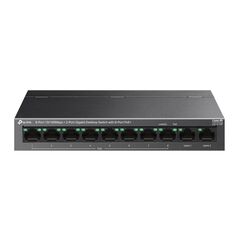 Switch tp link 8-port 10/100mbps+2-port gigabit desktop switch with 8- port poe+, 10base-t: utp category 3, 4, 5 cable (maximum 100m), 100base- tx: utp category 5 or above cable (maximum 100m), 1000base-t: utp category 5e or above cable (maximum 100m), 5.,  Switch-uri | electropc.ro