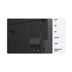 Televizor lg led 55ua74003lb, 139 cm, smart, 4k, clasa g,  Televizoare | electropc.ro