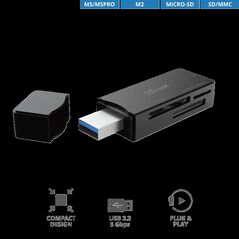 Card reader trust nanga usb 3.1 card reader,  Card reader | electropc.ro
