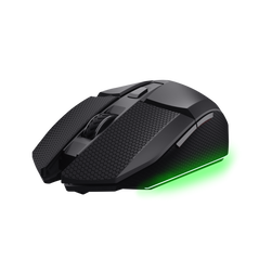 Mouse wireless trust gxt 122 felox, optic, rezolutie maxima 10000 dpi, 7 butoane, negru,  Mouse | electropc.ro
