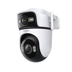 Outdoor dual lens pan/tilt security camera spec:2k (2304x1296) & 2k (2304x1296), 2.4 ghz, 2 × external antennas,1 × ethernet port ,horizontal 360º feature: dual lens , pan/tilt, color night vision, smart ai detection and notifications (motion, people, pet,  Camere supraveghere IP | electropc.ro